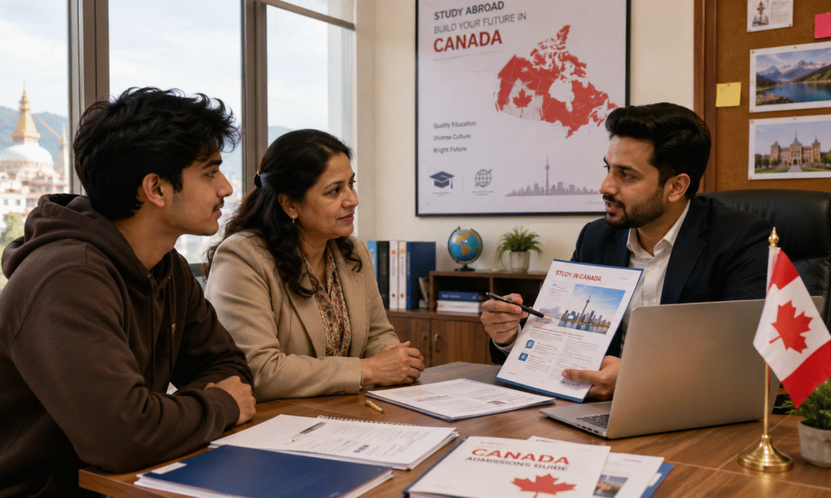 Best consultancy in Nepal for Canada study guidance