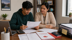 Financial proof for Canada student visa from Nepal