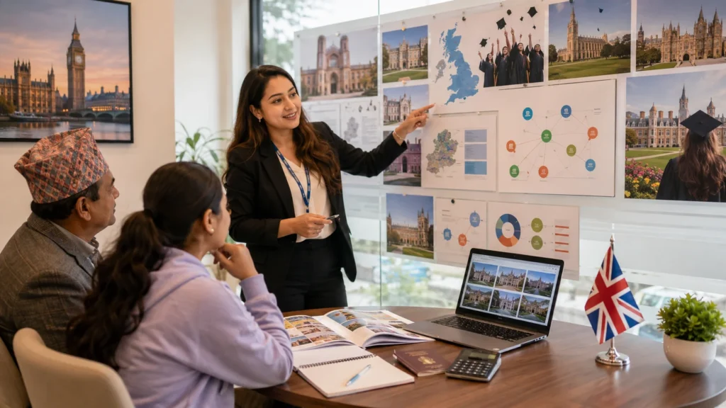 best consultancy for UK in Nepal
